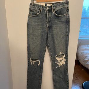 NWT AGOLDE LANA JEAN